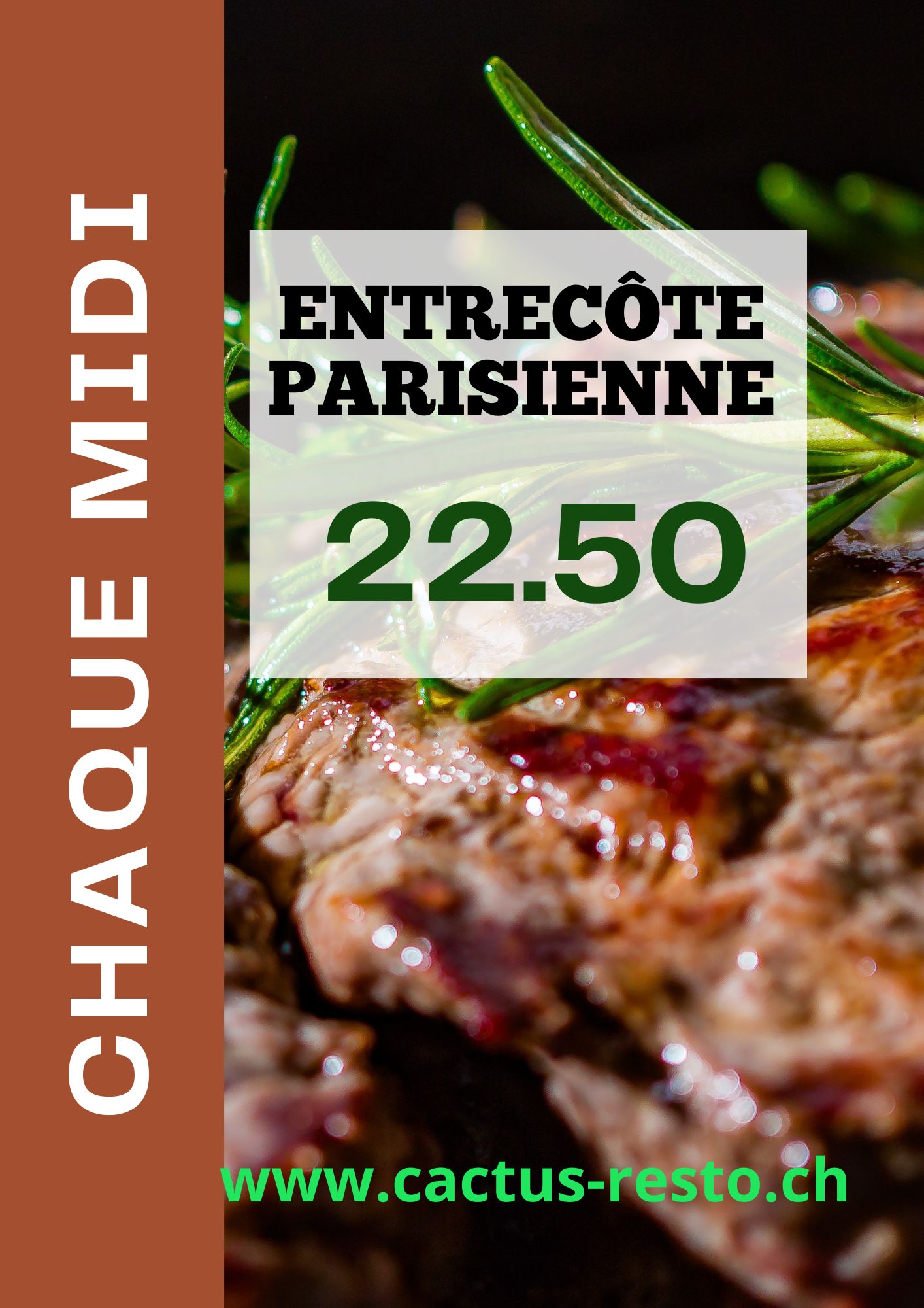 Entrecôte parisienne